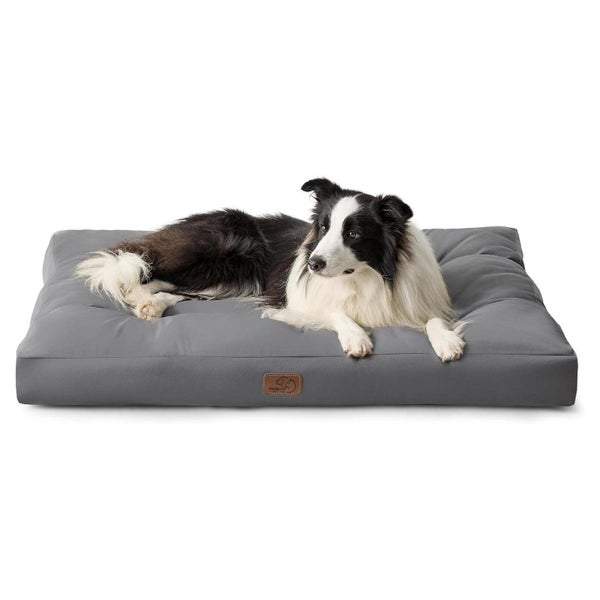 Hundebett Hundematratze Kühlmatte dunkelgrau L 91 x B 68 x H 1 St