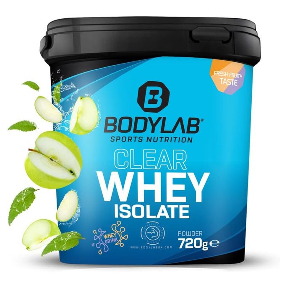 Bodylab24 Clear Whey Isolate Grüner Apfel 720 g