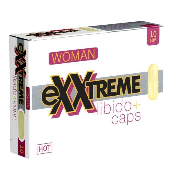 «Exxtreme Libido Caps» libidofördernde Kapseln für Frauen (10 Kapseln) 10 St