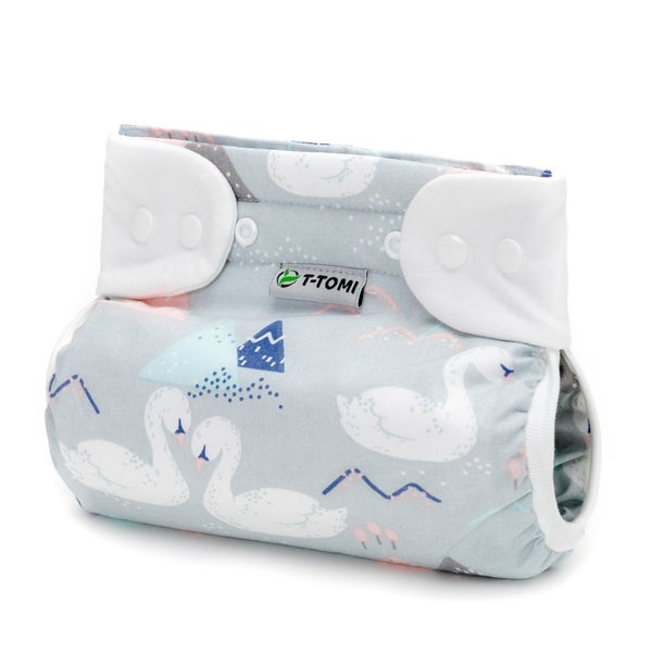 T-TOMI Spreizhöschen Druckknöpfe Swan (5-9kg) 1 St