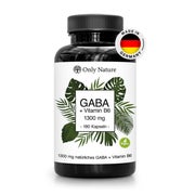 Only Nature GABA 1300 mg + B6 – 180 Kapseln 180 St