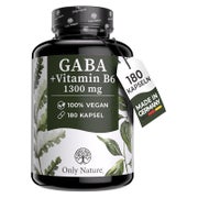 Only Nature GABA 1300 mg + B6 – 180 Kapseln 180 St