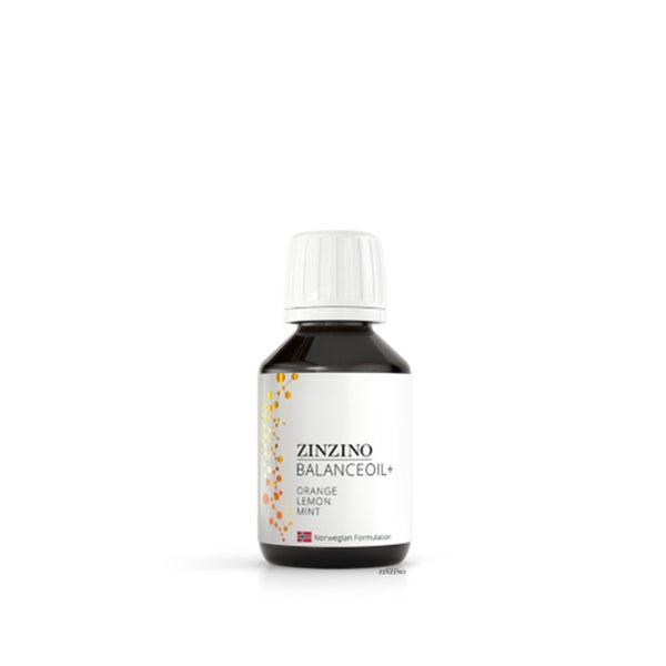 ZINZINO BalanceOil+ Orange Zitrone Minze 100 ml – Reisegröße
