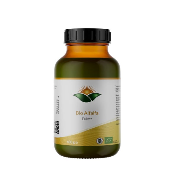 Bio Alfalfa Pulver 400 g