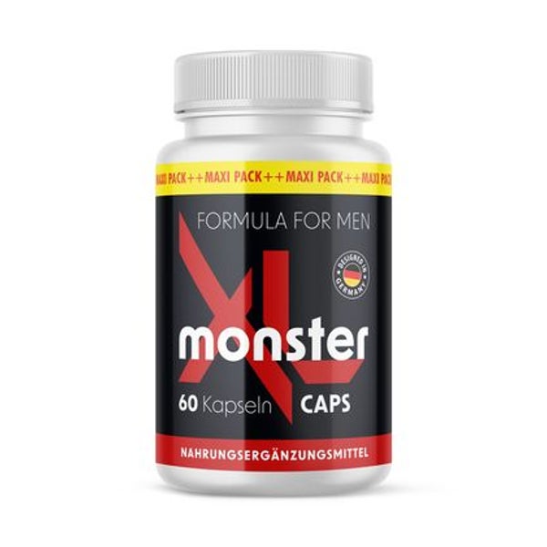 Monster XL Caps | für Männer | Vitalität 60 St