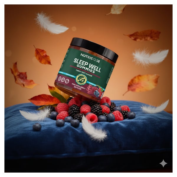 Sleep Well Gummies 120 g NUTRICODE OHNE ZUCKERZUSATZ 120 g
