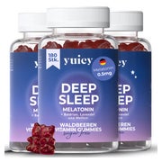 yuicy® Deep Sleep - Melatonin Gummies Zum Einschlafen 180 St