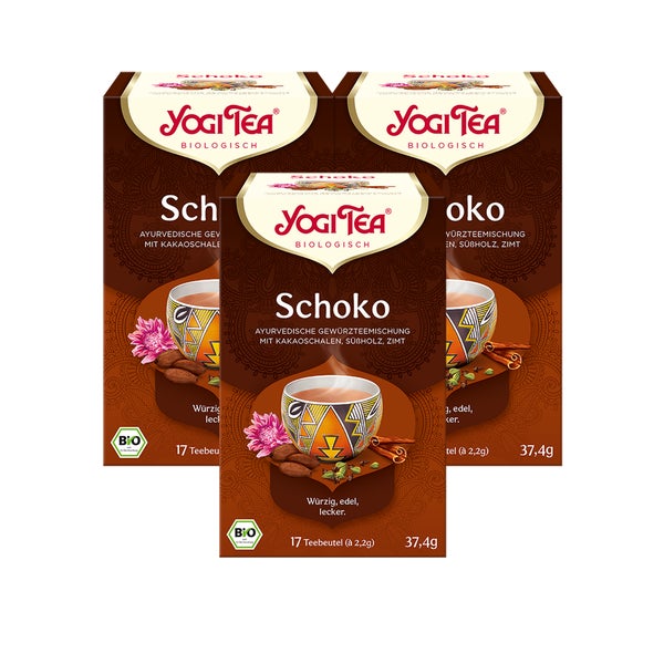 Yogi Tea - Schoko Bio Gewürztee | 3 x 37,4g 3x17 St