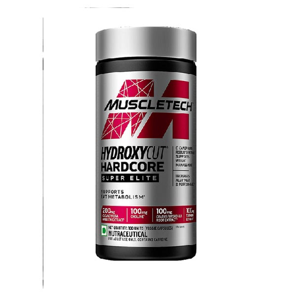 Muscletech Hydroxycut Hardcore SUPER Elite 100 Caps 100 St