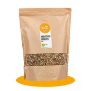 teeverliebt - Kräuter & Früchte Mix Bio loser Tee Großpackung I Mild-fruchtige Kräutermischung | 1kg 1000 g