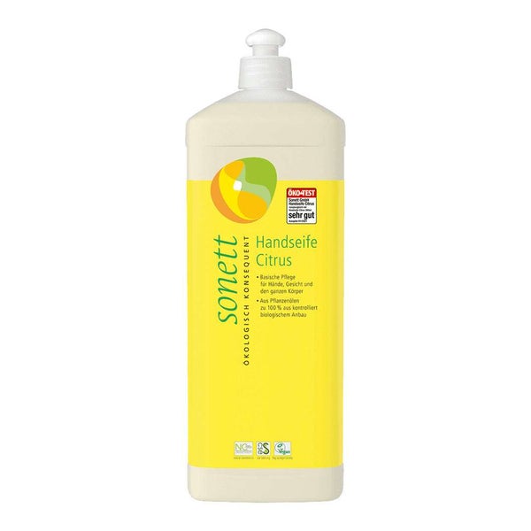 Sonett Handseife Citrus Nachfüllflasche Bio 1 l
