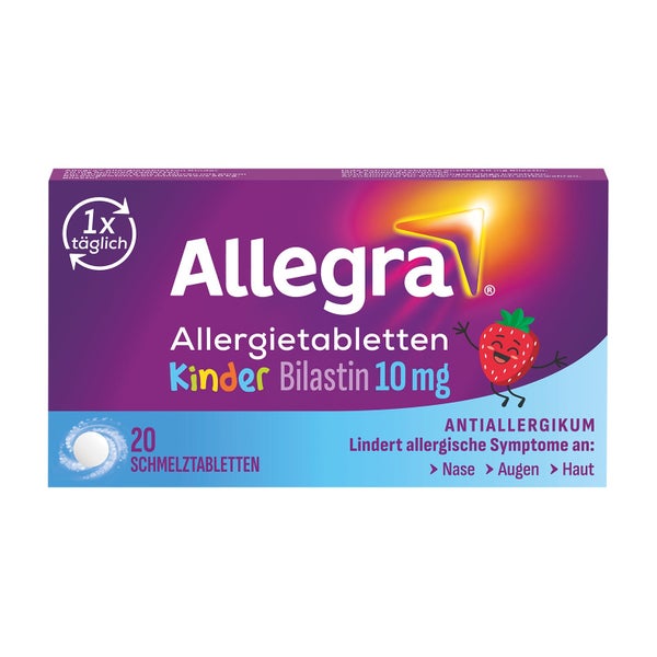 Allegra® Allergie-Schmelztabletten Kids 20 St