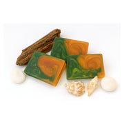 Nesbel Seife Goldener Sand – warm & edel | Glycerin & Ziegenmilch 100 g
