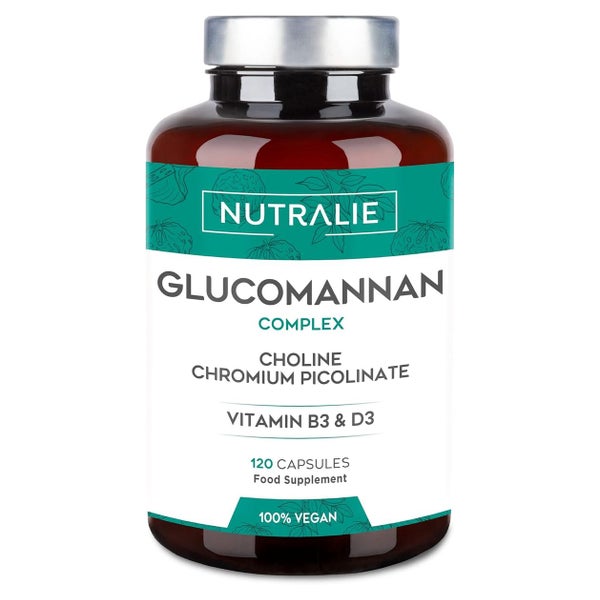 Nutralie Glucomannan C Choline Chromium Picol.kps. 120 St