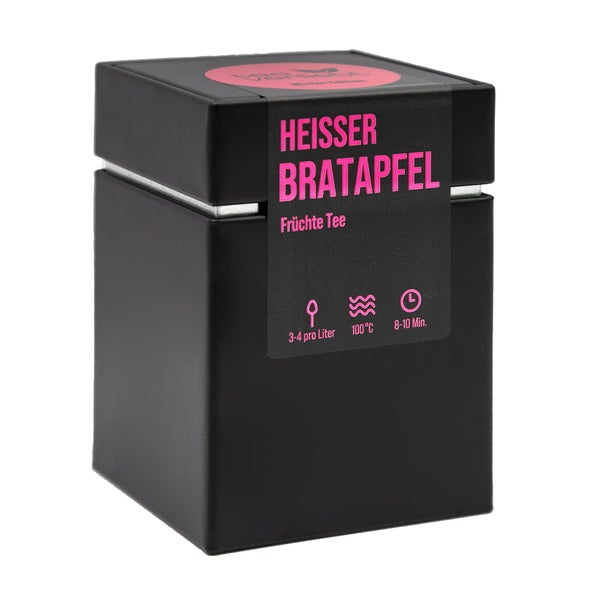 teeverliebt - Heisser Bratapfel Geschenkdose | Winter Edition 80 g