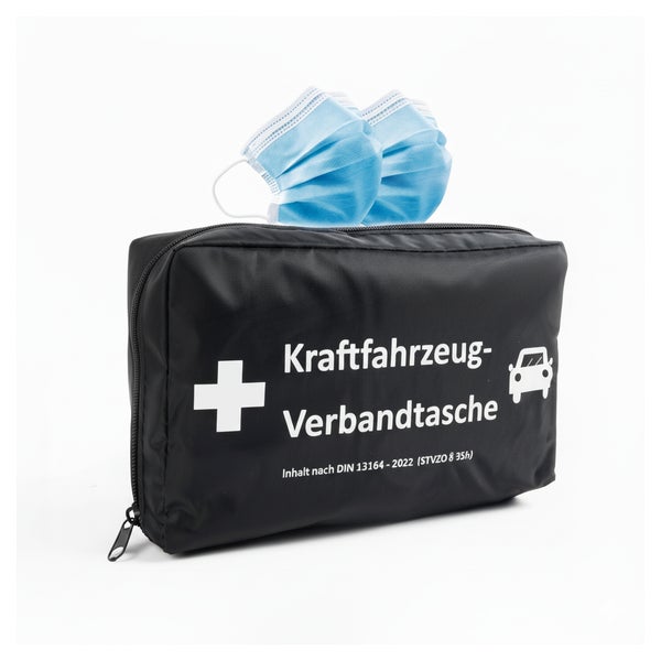 KARAT KFZ-Verbandtasche DIN 13164:2022 mit 2 Masken 1 St