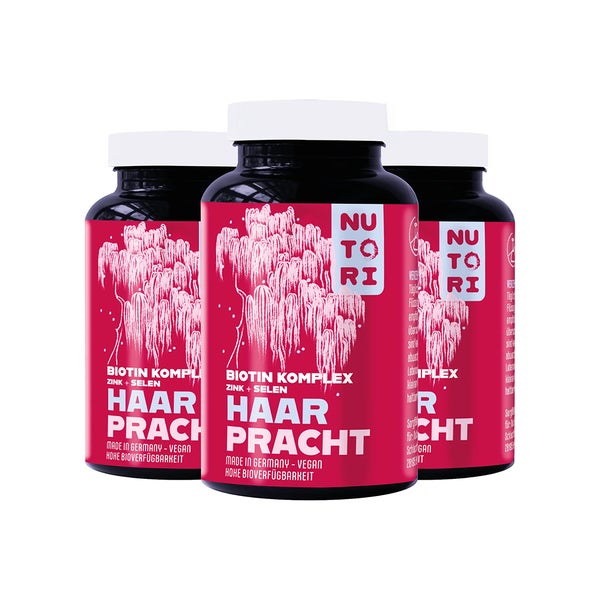 HAAR PRACHT - Haarkapseln mit Biotin, Zink & Vitaminen 270 St