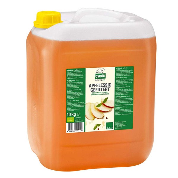 BYODO Bio Apfelessig 5% - klar gefiltert 10 kg
