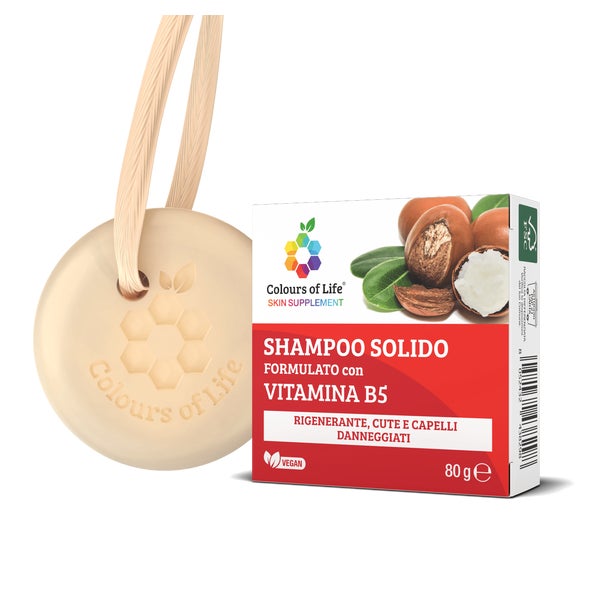 Colours Of Life Festes Shampoo mit Vitamin B5 80 g