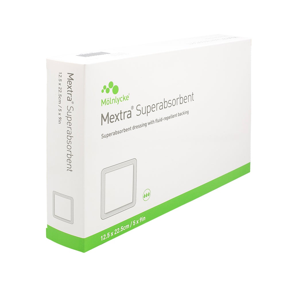 Mextra Superabsorbent Verband 12,5x22,5 10 St