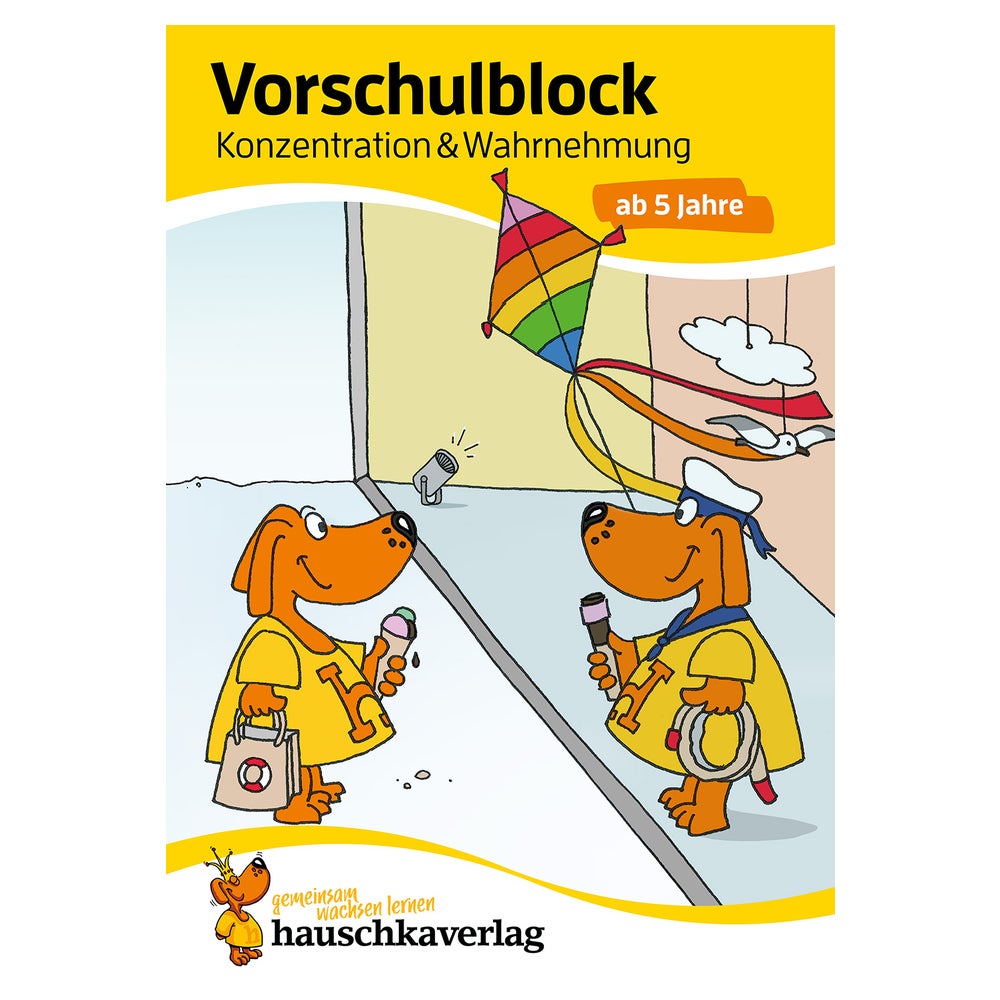 Vorschulblock - Konzentration und Wahrnehmung ab 5 Jahre