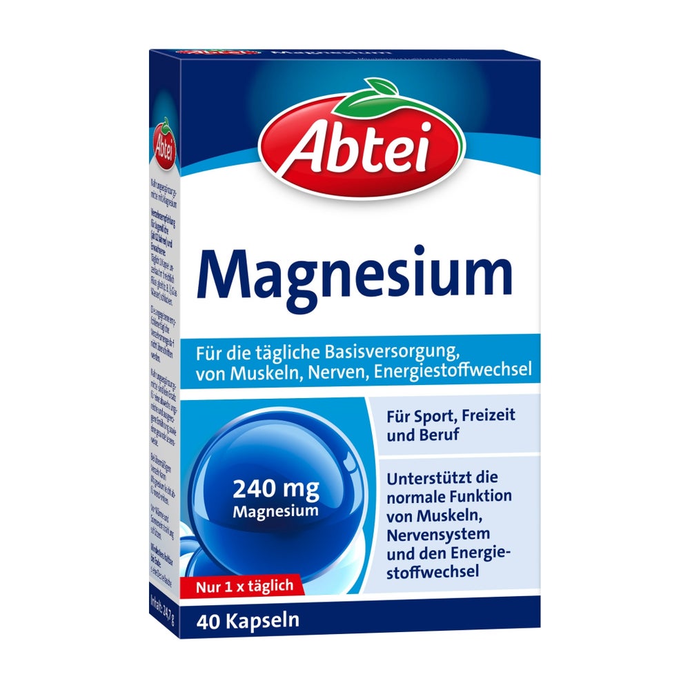 Abtei Magnesium 240mg Tf De/at 40 St