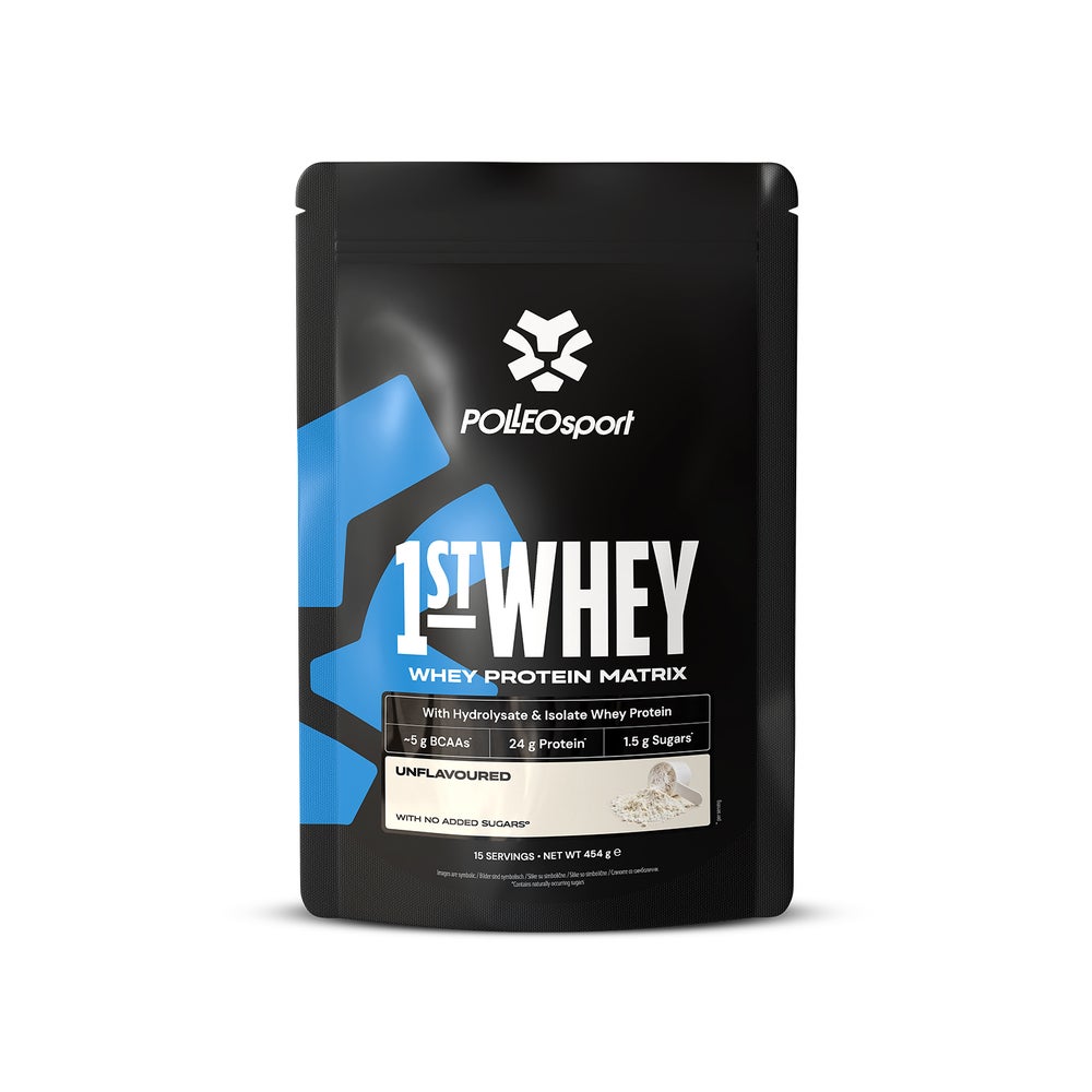 Polleo 1st Whey, 454 g, Unflavoured 454 g