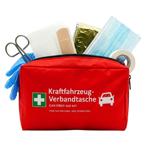 KARAT KFZ-Verbandtasche DIN 13164:2022 Erste-Hilfe-Set 1 St