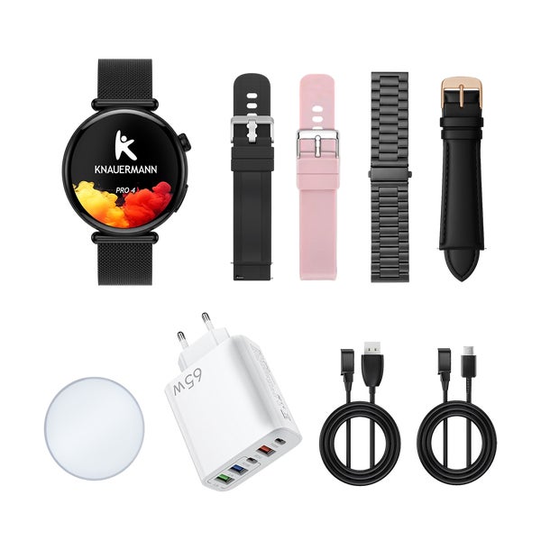 Knauermann PRO 4 Mini (2026) Smartwatch mit Anruf & SOS Funktion 1 St