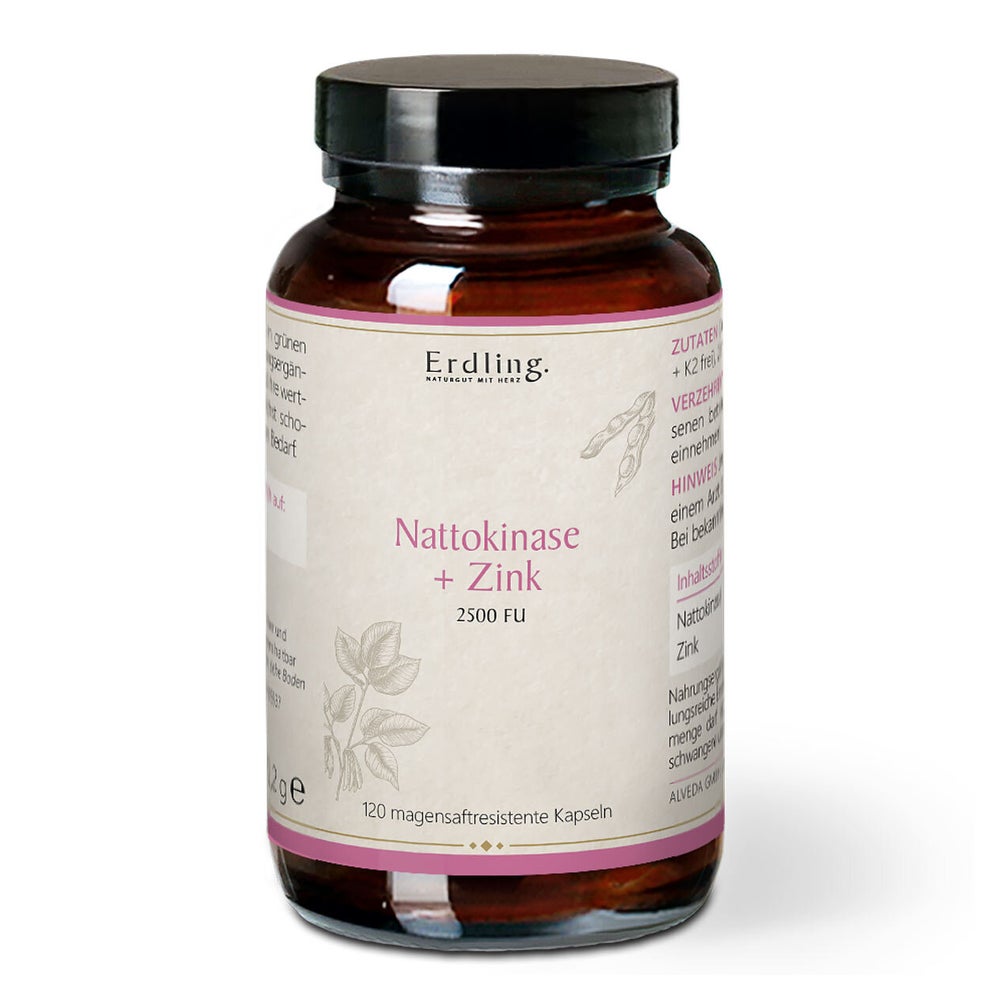 Nattokinase + Zink - 2500 Fu Erdling 120 St