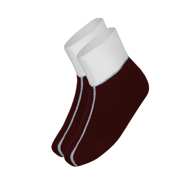 wobera ANGORA Fußwärmer 75% Angora (Gr. 38-42, bordeaux) 1 Set