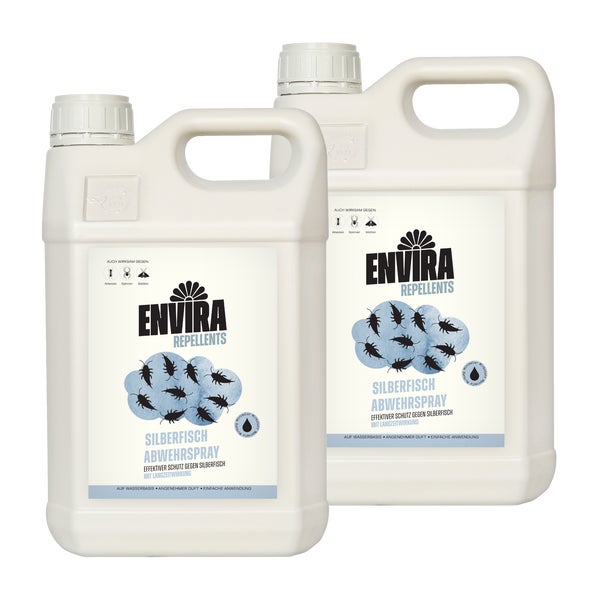 Envira Silberfisch Abwehrspray mit Vorteilspack