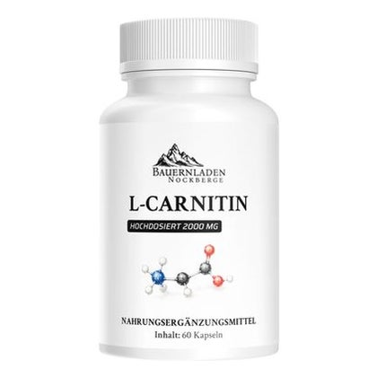 Bauernladen Nockberge | L-Carnitin Kapseln 2000 mg 60 St online kaufen