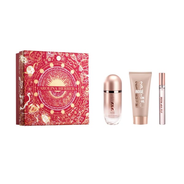 Carolina Herrera 212 Vip Rose EdP 80ml Set 3 Artikel Christmas 2023 0,003 l