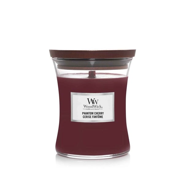 Woodwick Phantom Kirsche duftende Kerze mit Holz Docht 275g 0,83 kg