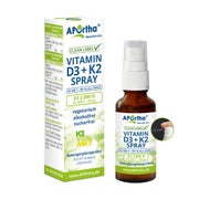 Vitamin D3 2.000 IE + Vitamin K2 MK-7 20 µg —  Mundspray 25 ml