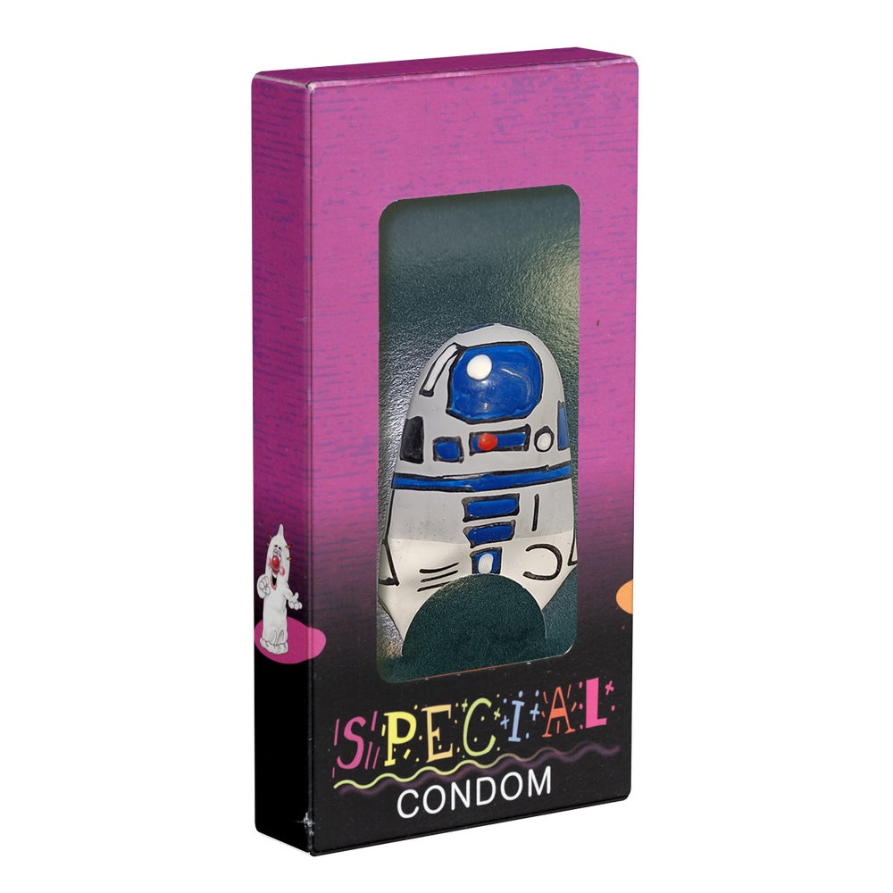 Scherzkondom Roboter XL – für Nerds & Technikfans (1 Stück) 1 St