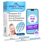 Easy@Home Ovulationstest Kinderwunsch Fruchtbarkeitstest für Frauen V2602-0938 1 St
