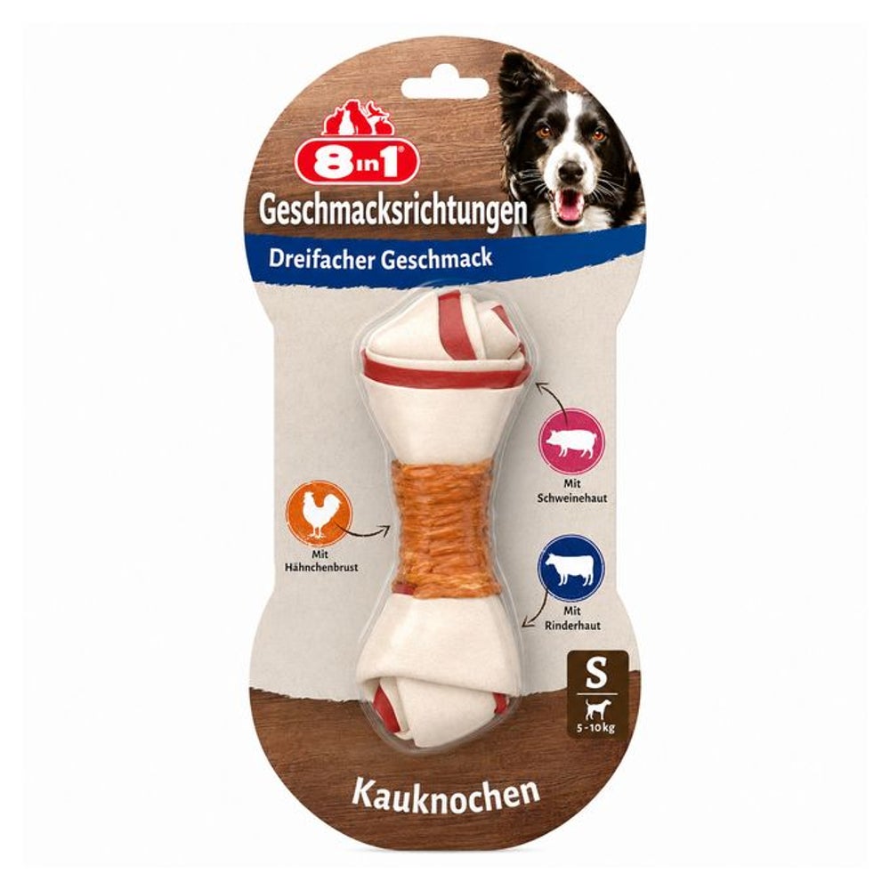 8in1 Triple Flavour Knochen S 1 St