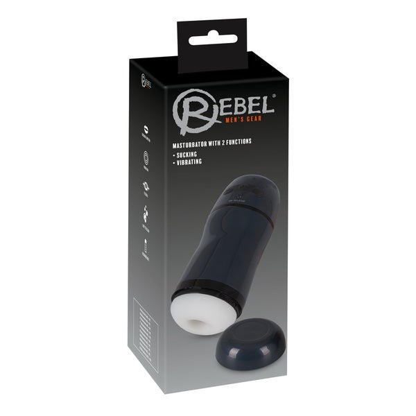 Rebel - Masturbator mit Saugfunktion 1 St