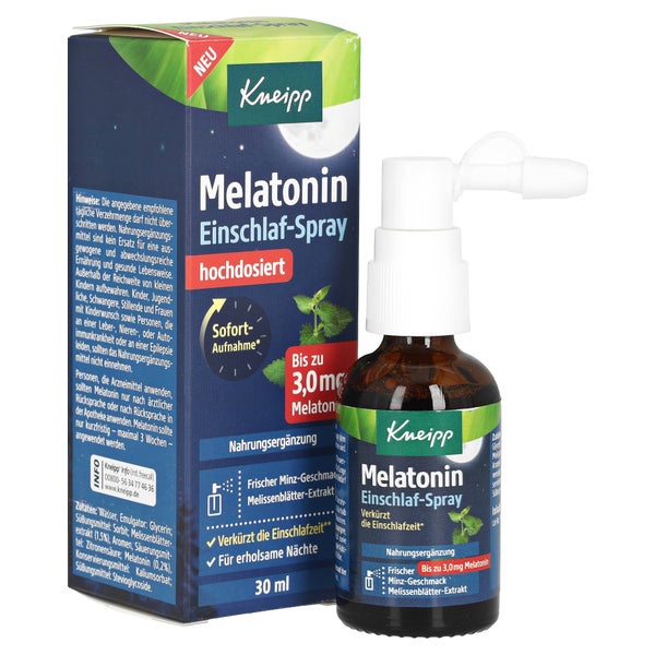 Kneipp Melatonin Einschlaf-Spray 3,0mg 30 ml