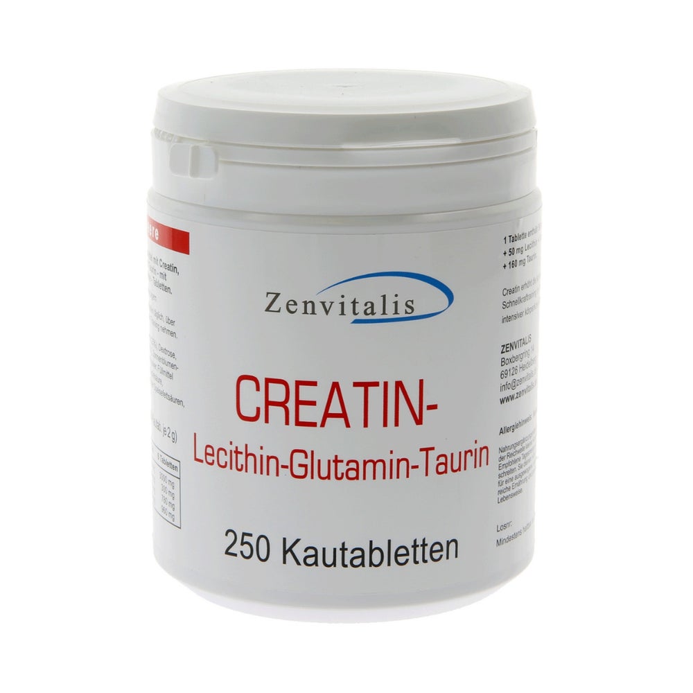 Zenvitalis Creatin Lecithin Glutamin Taurin 250 St
