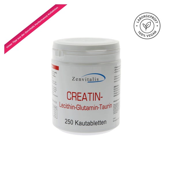 Zenvitalis Creatin Lecithin Glutamin Taurin 250 St