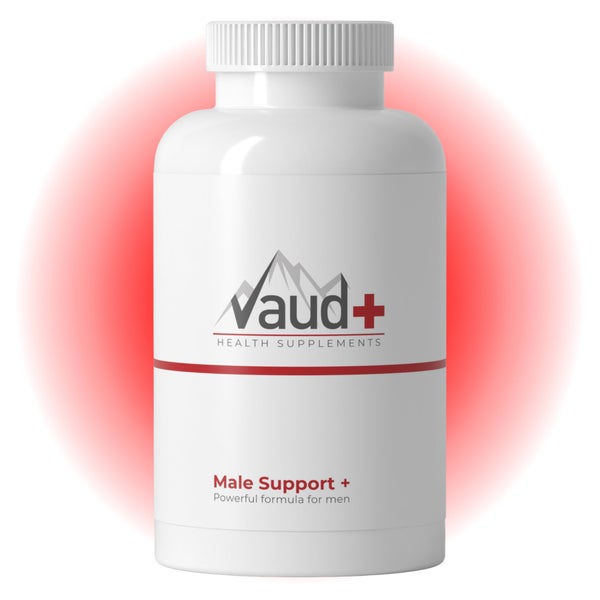 Vaud Male Support - 1000 mg Veganes L-Arginin - Reine Aminosäure Formel für Männer - 60 Kapseln 100 St