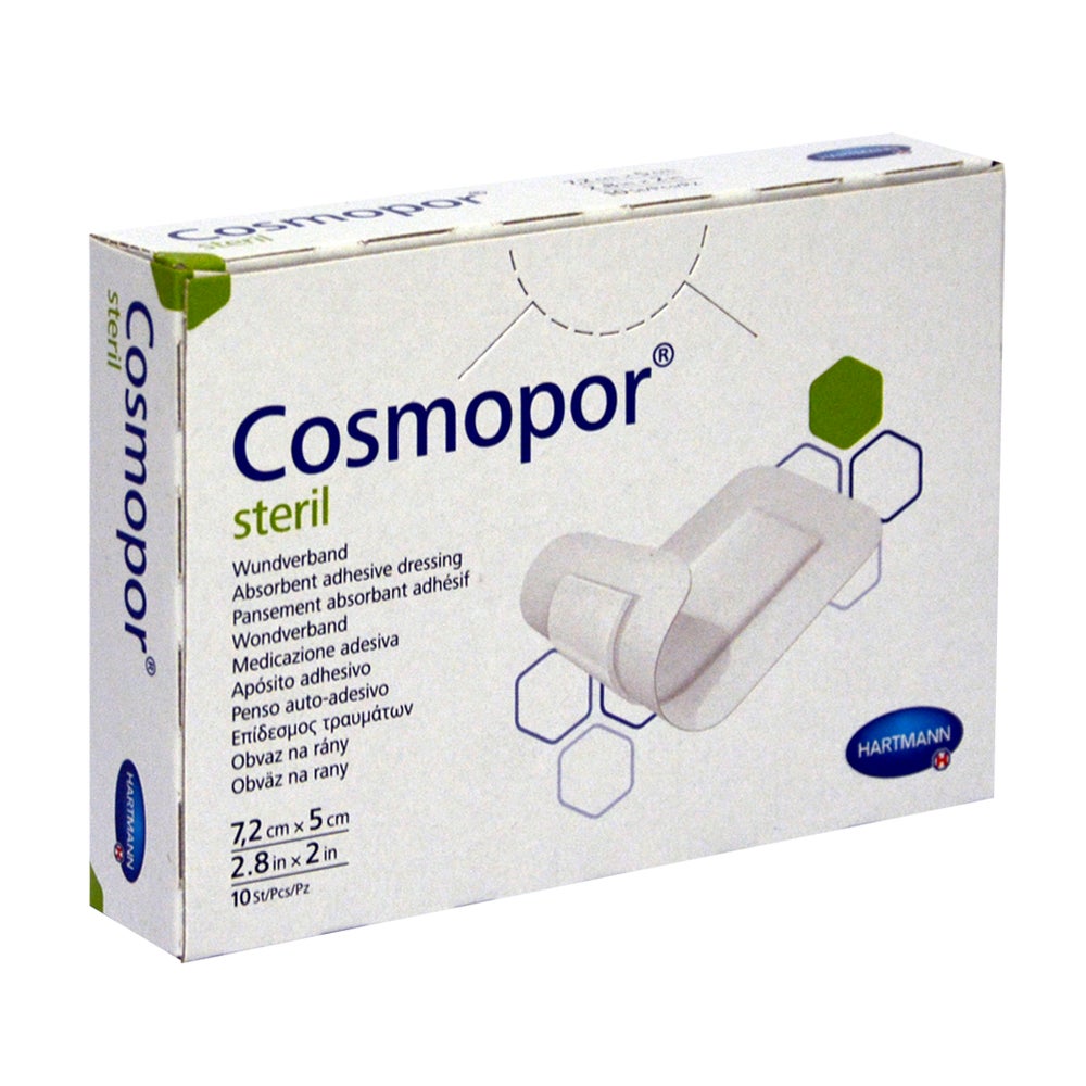 Cosmopor Steril Wundverband 5x7,2 cm 10 St