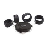 Bondage Set - Deluxe Adjustable Neoprene Cuffs Under Mattress Set 1 St