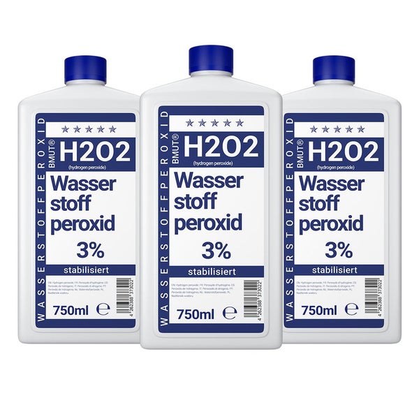 BMUT Wasserstoffperoxid H2O2 3% 2250 ml
