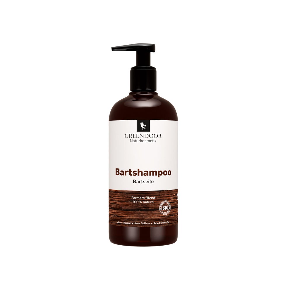 GREENDOOR Bart Shampoo, Bartseife Farmers Blend 250 ml
