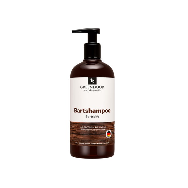 GREENDOOR Bart Shampoo, Bartseife 250 ml