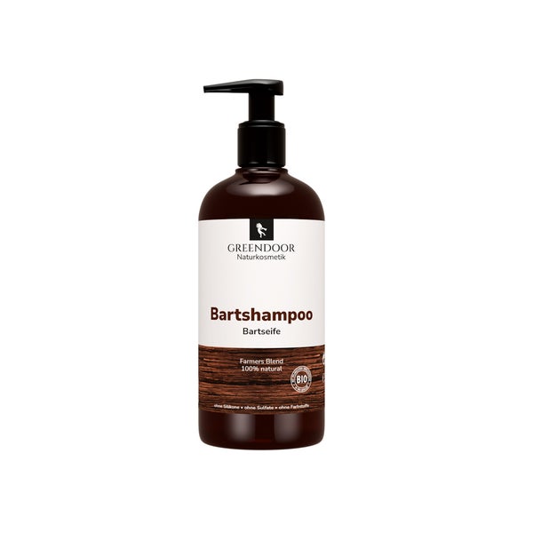 GREENDOOR Bart Shampoo, Bartseife Farmers Blend 250 ml